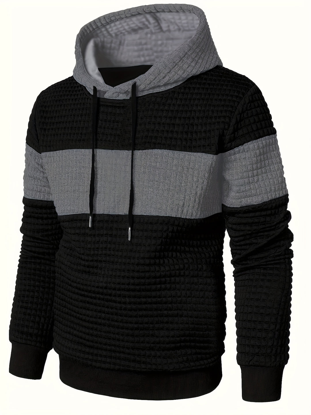 Braxton | Textured Pullover Hoodie