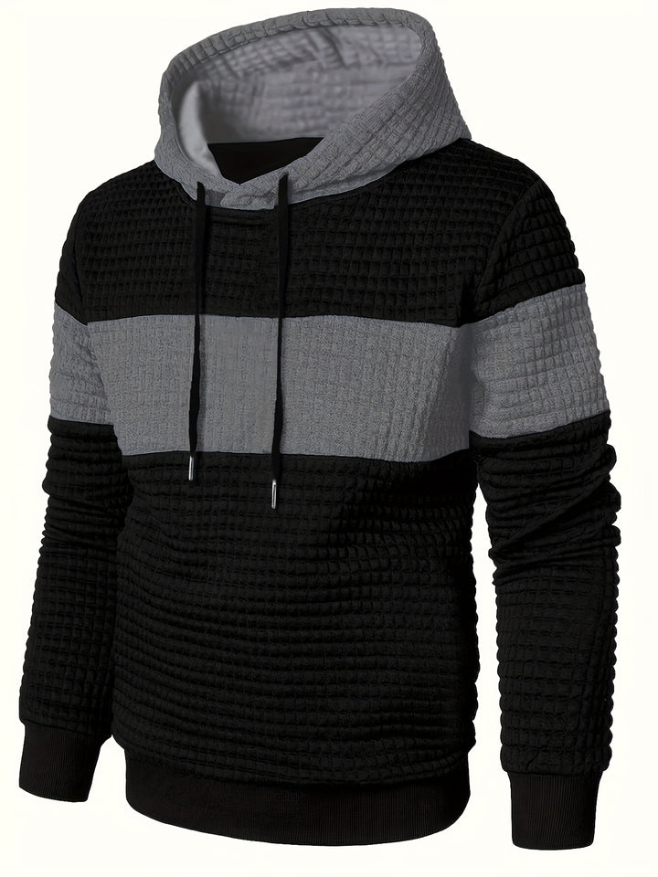 Braxton | Textured Pullover Hoodie