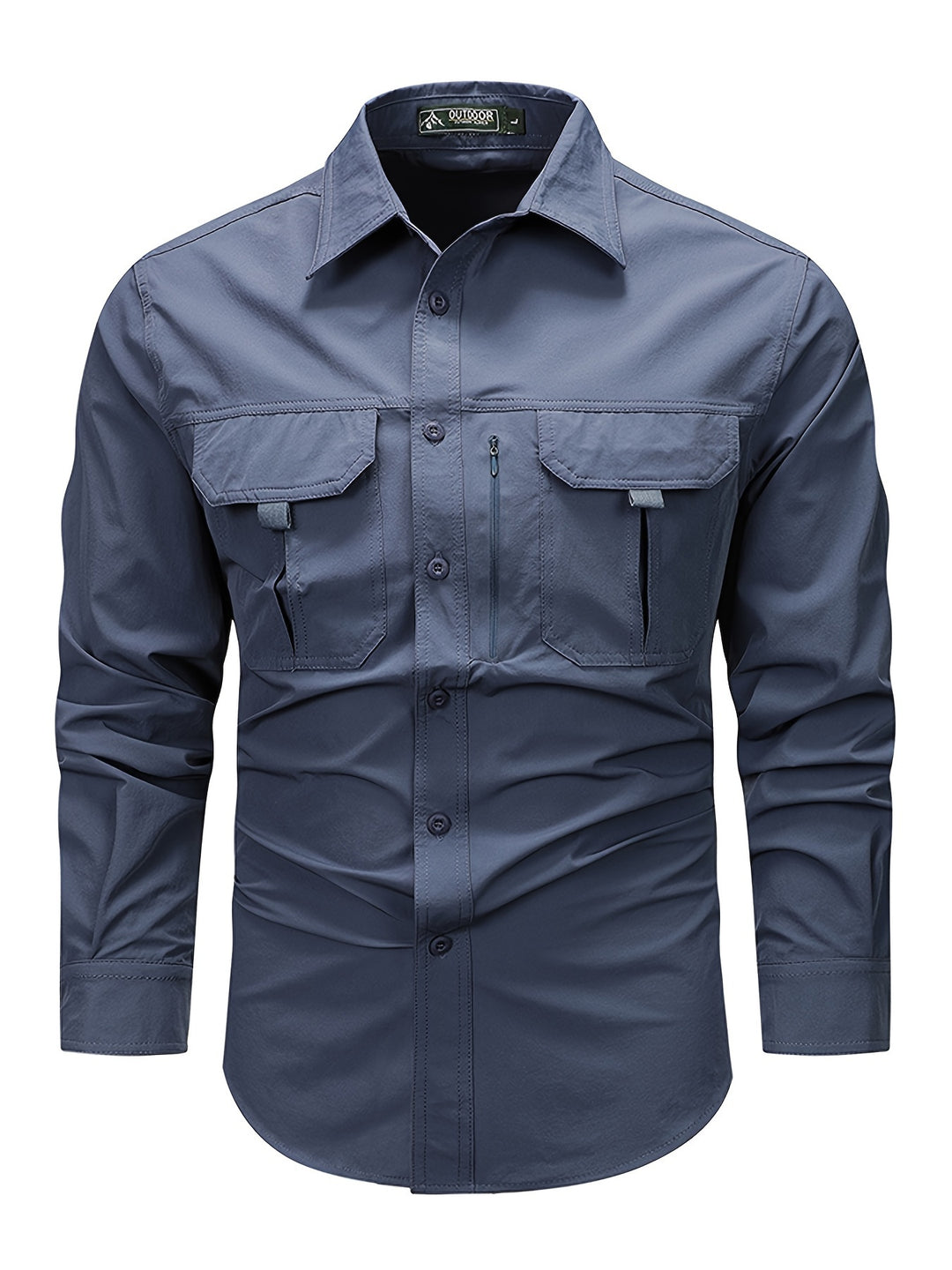 Damon | Rugged Multi-Pocket Utility Shirt