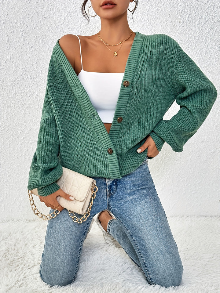 Winifred | Relaxed Button-Front Cardigan