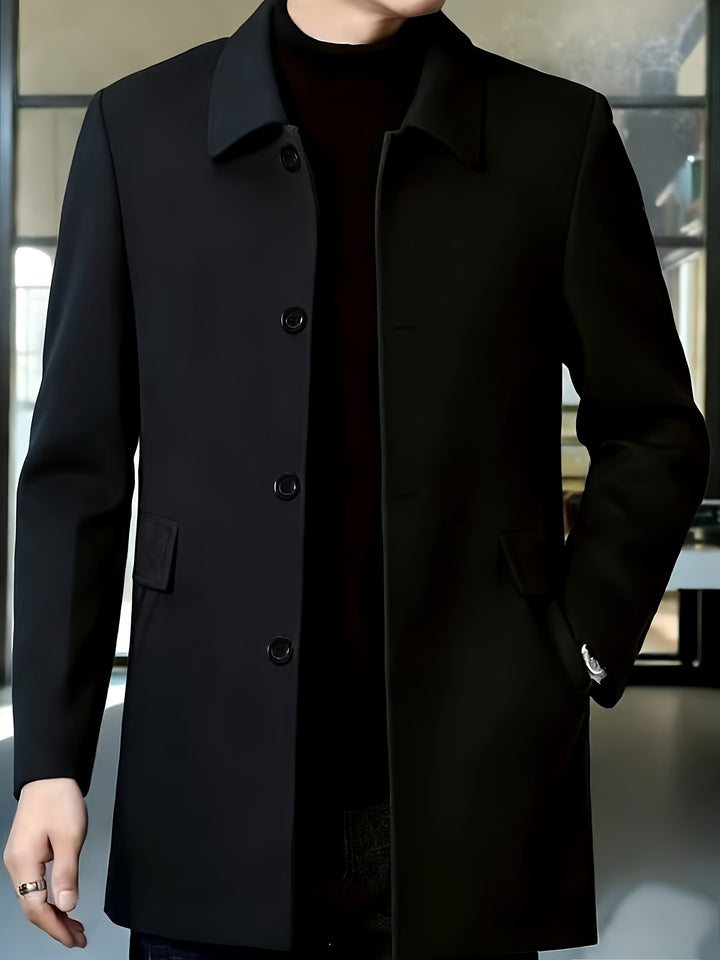 Anthony | Refined Single-Breasted Coat