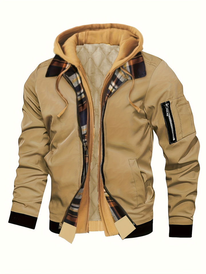 Archer | Insulated Hooded Zip-Up Jacket