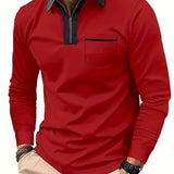 Fletcher | Refined Zip-Collar Polo Shirt