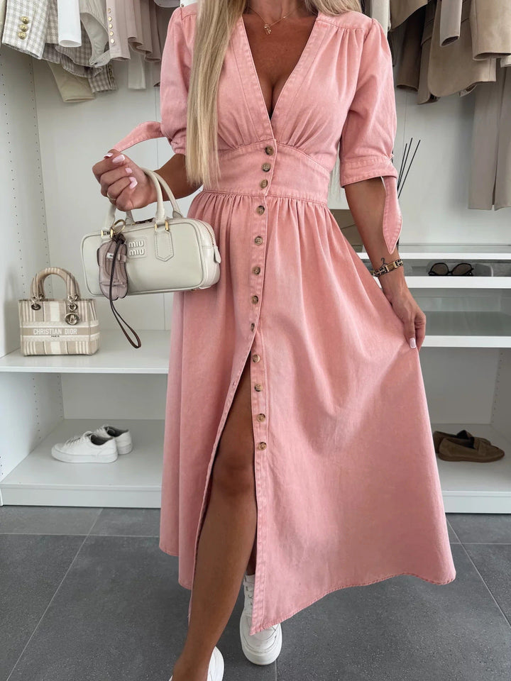 Victoria | Classic Everyday Denim Dress