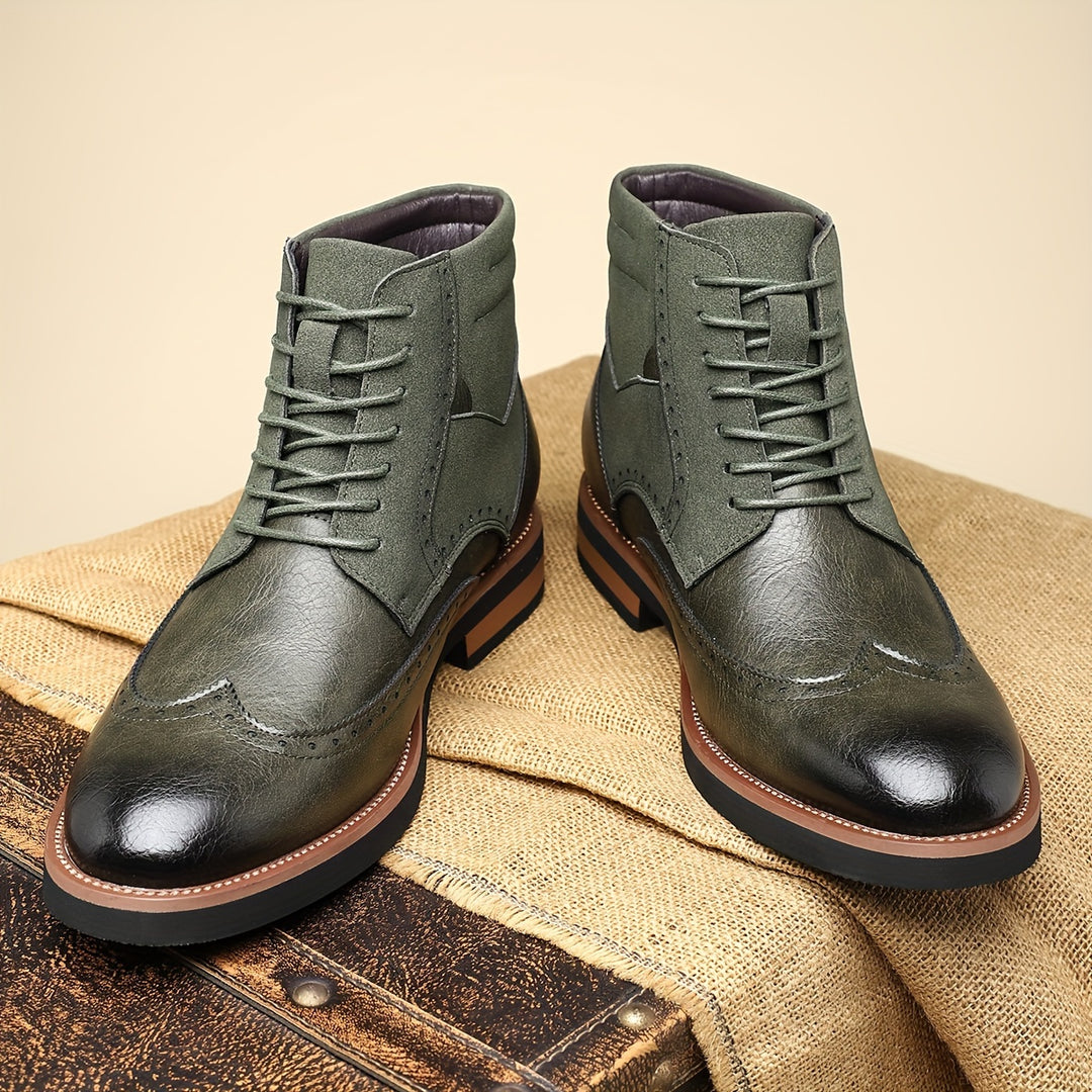 Maurice | Classic Brogue Ankle Boots