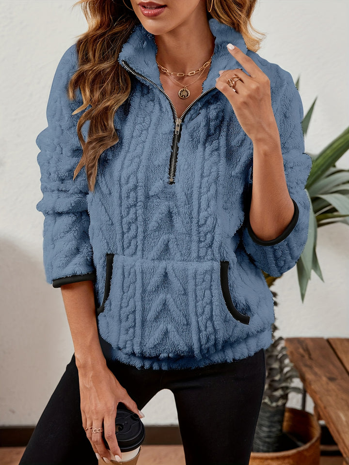 Regina | Cozy Half-Zip Pullover