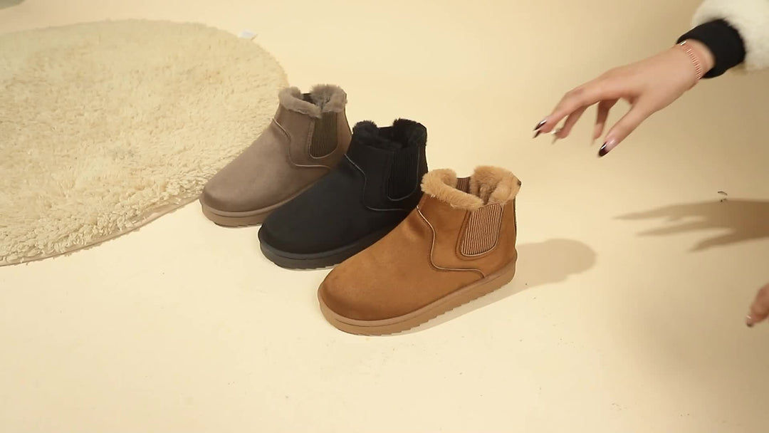 Cassidy | Cozy Platform Ankle Boots