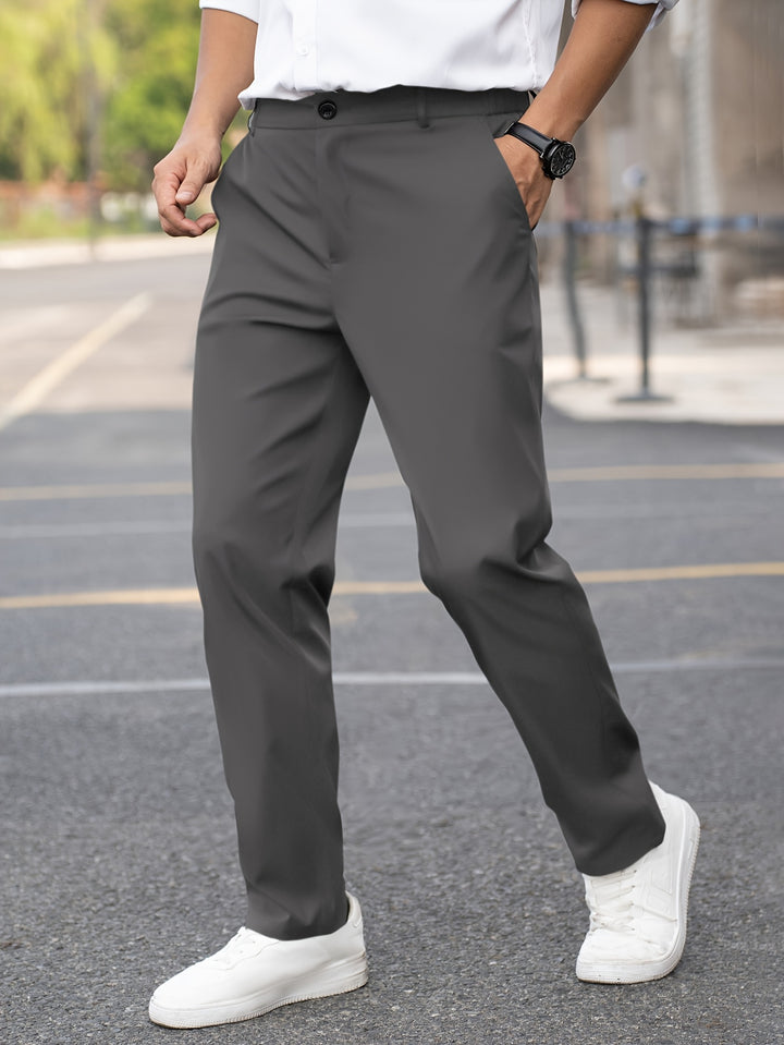 Emmett | Tailored Straight-Leg Trousers