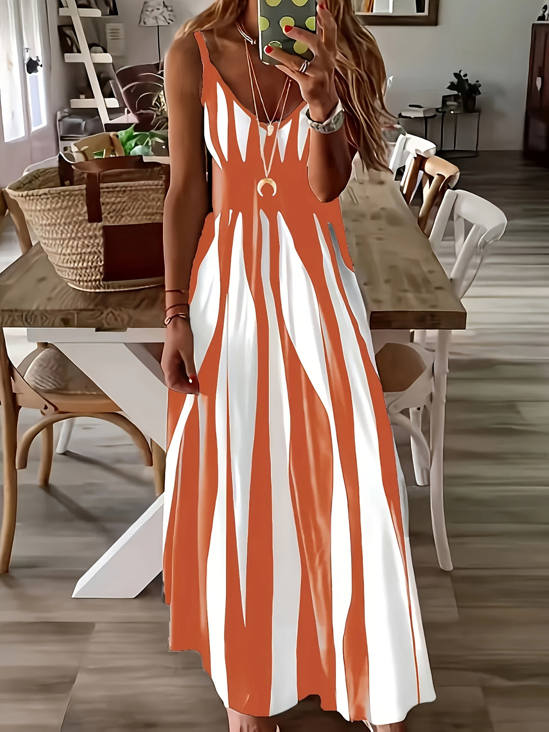 Bianca | Flowing Sleeveless Maxi Dress