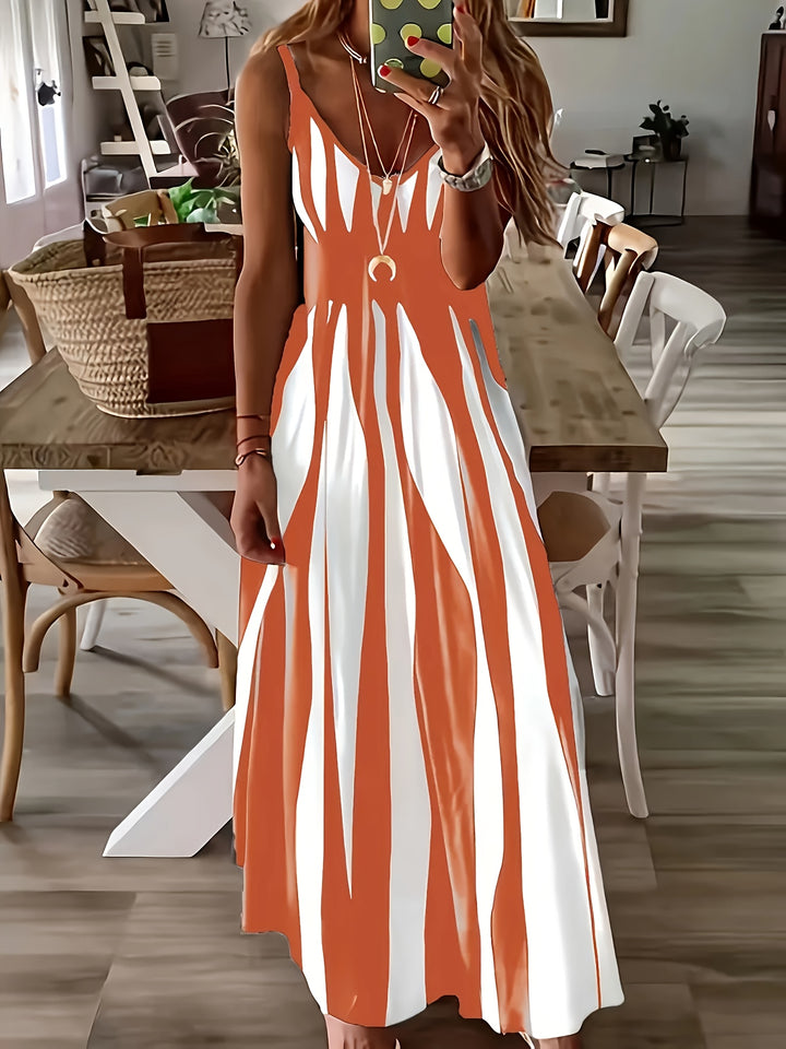 Bianca | Flowing Sleeveless Maxi Dress