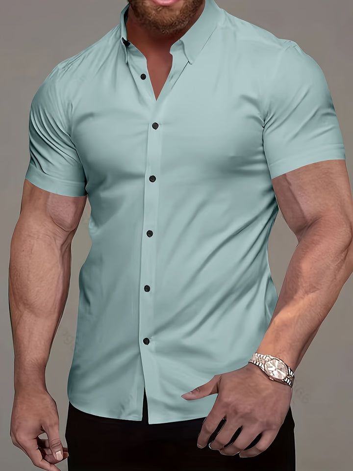 Lucas | Refined Short-Sleeve Button Shirt