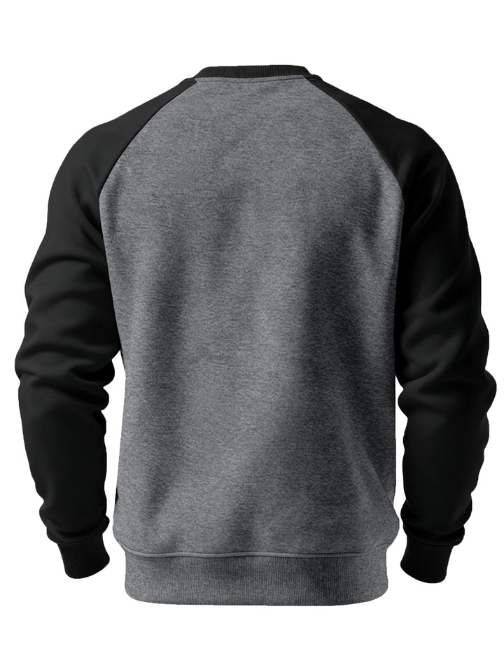 Alden | Contrast Raglan Sweatshirt