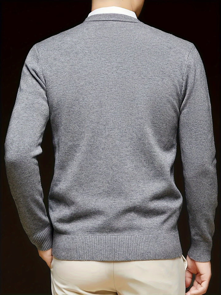 Alexander | Refined V-Neck Sweater