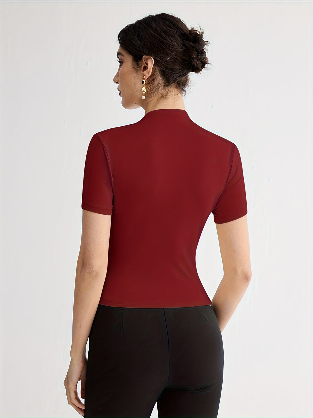 Larissa | Refined Mock-Neck Top