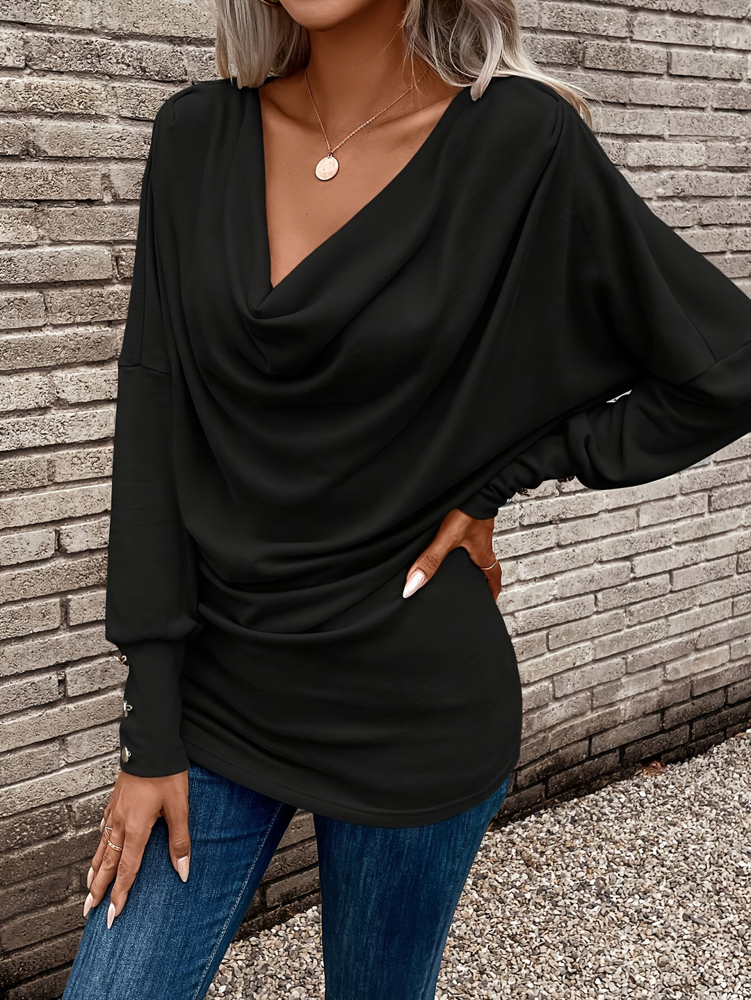 Penelope | Relaxed Everyday Long Sleeve Top