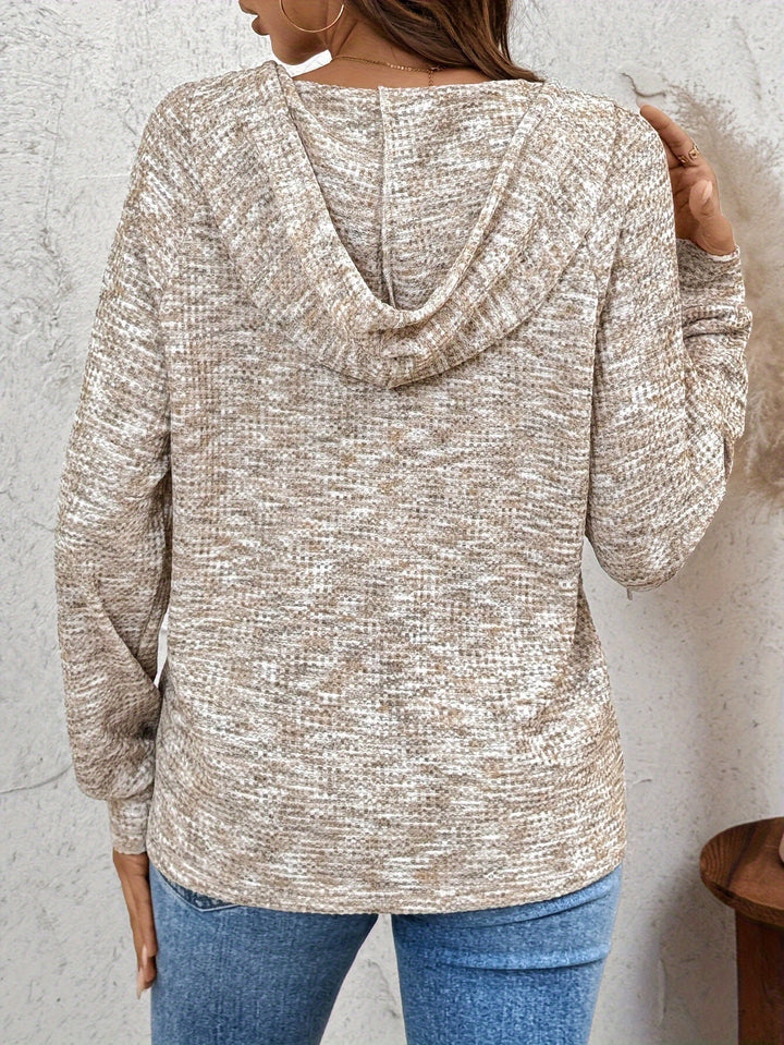 Hattie | Button-Up Hooded Hoodie