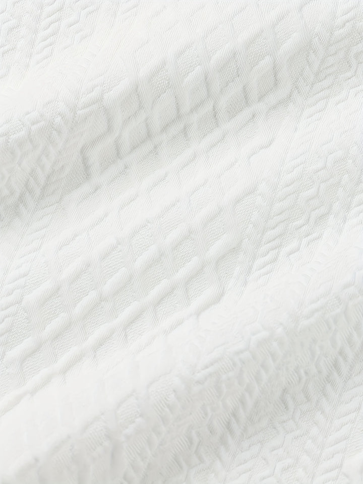 Sawyer | Textured Knit Polo Shirt
