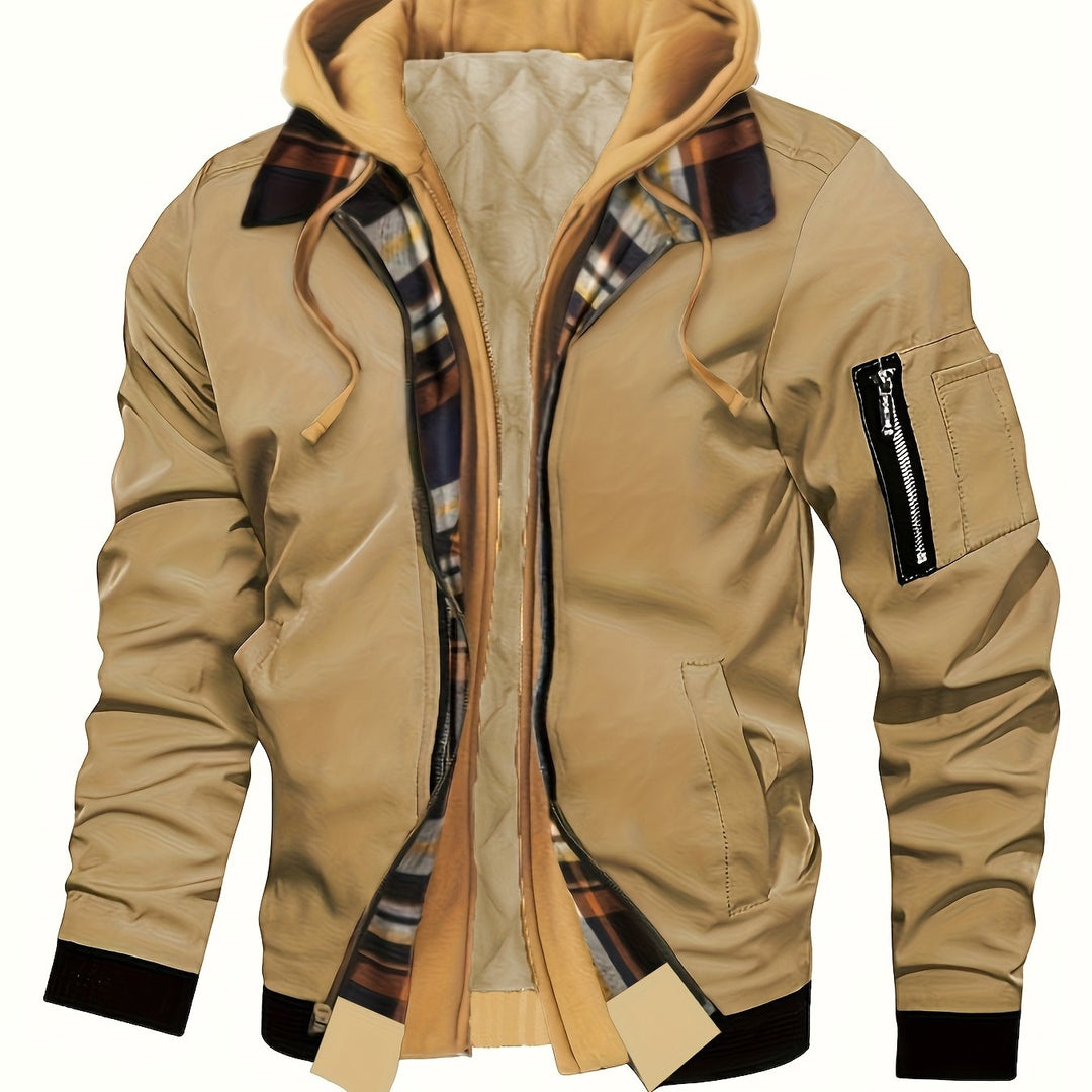 Archer | Insulated Hooded Zip-Up Jacket