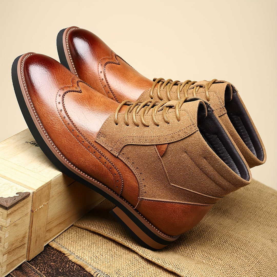 Maurice | Classic Brogue Ankle Boots