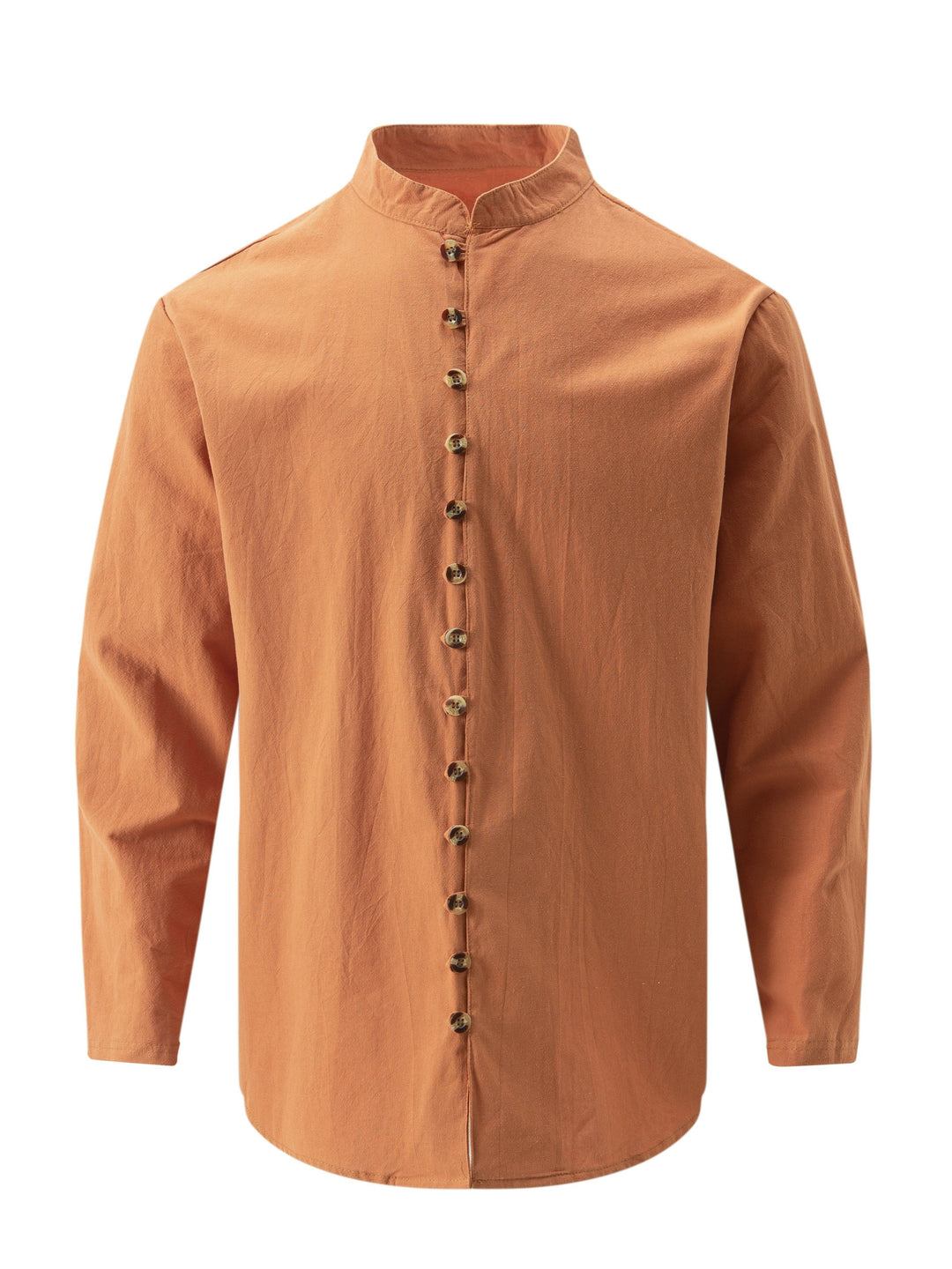 Grant | Relaxed Stand-Collar Shirt