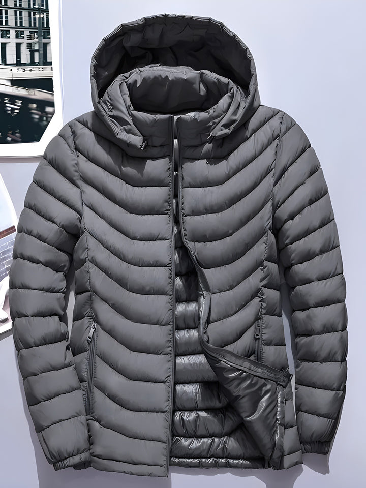 Silas | Hooded Quilted Puffer Jacket