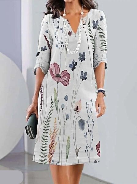 Yvonne | Flowing Floral Dress