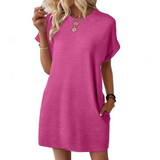 Tiffany | Classic Round Neck Summer Dress