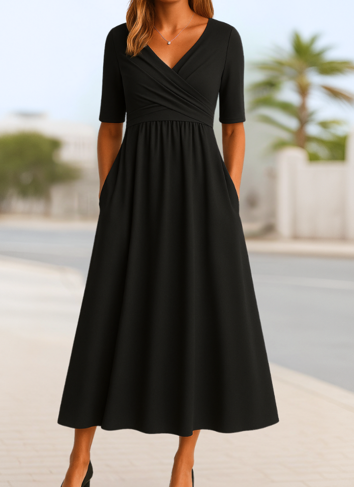 Monic | Classic Crossover Everyday Dress