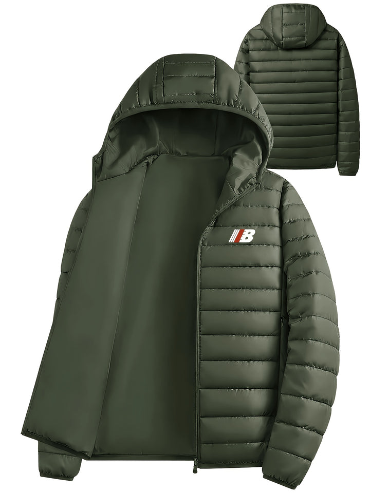 Malcolm | Lightweight Hooded Puffer Jacket