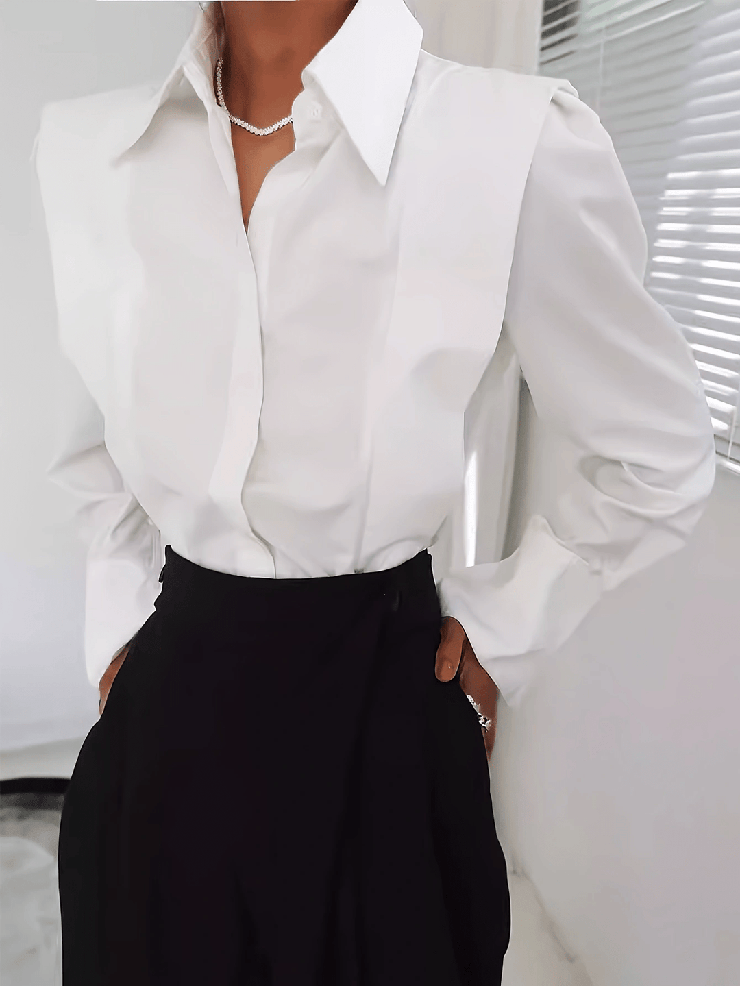 Cynthia | Tailored Button-Up Shirt