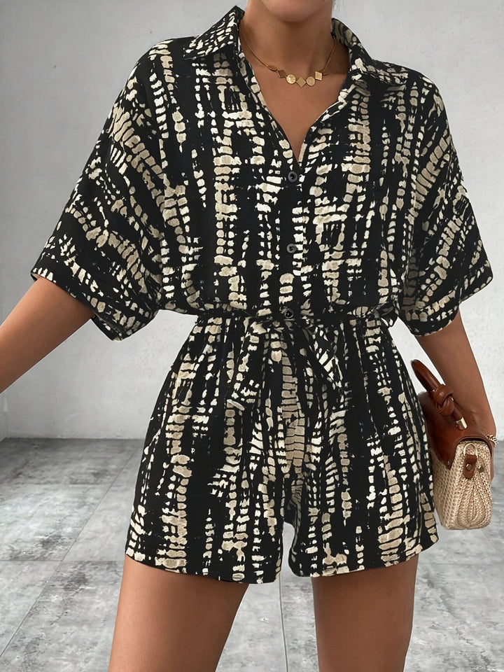Camilla | Relaxed Striped Romper