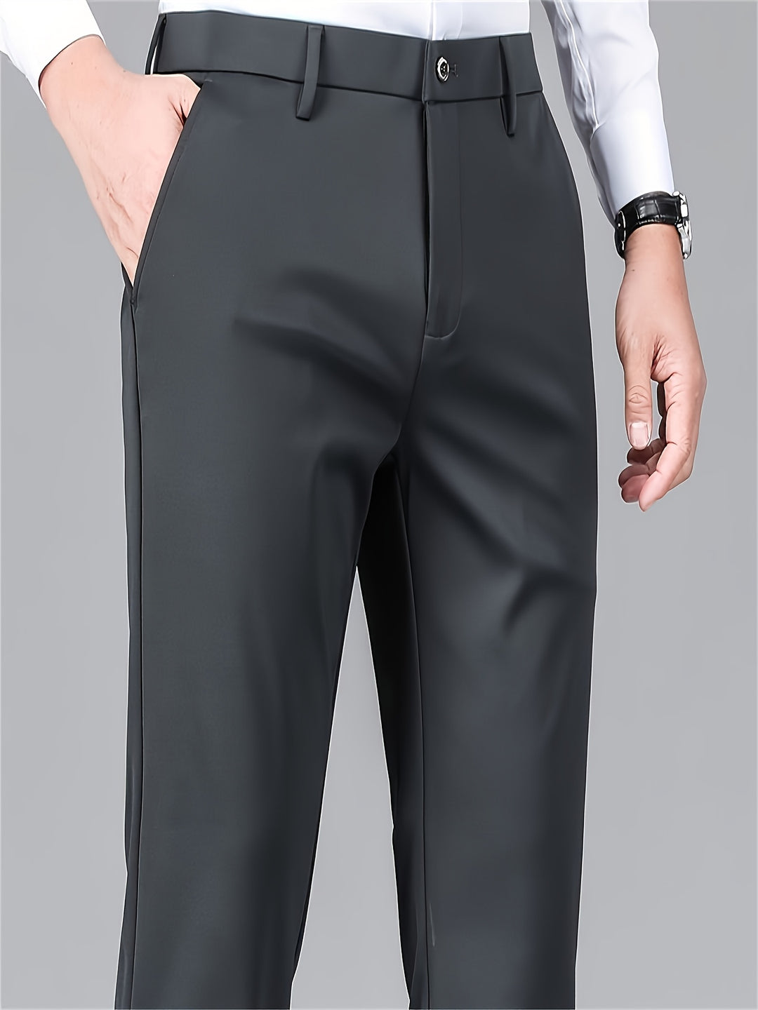 Gregory | Tailored Straight-Cut Trousers