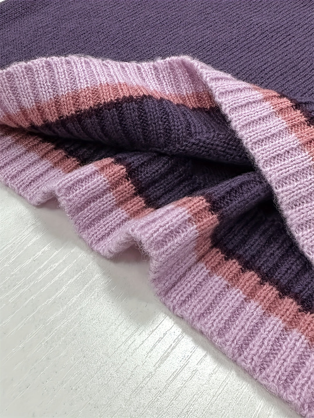 Sabine | Boat-Neck Color-Block Sweater