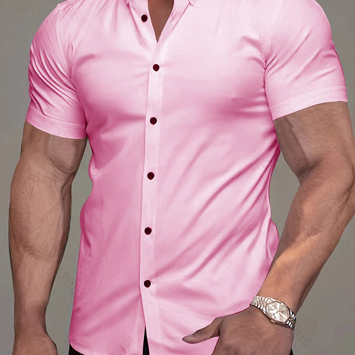 Lucas | Refined Short-Sleeve Button Shirt