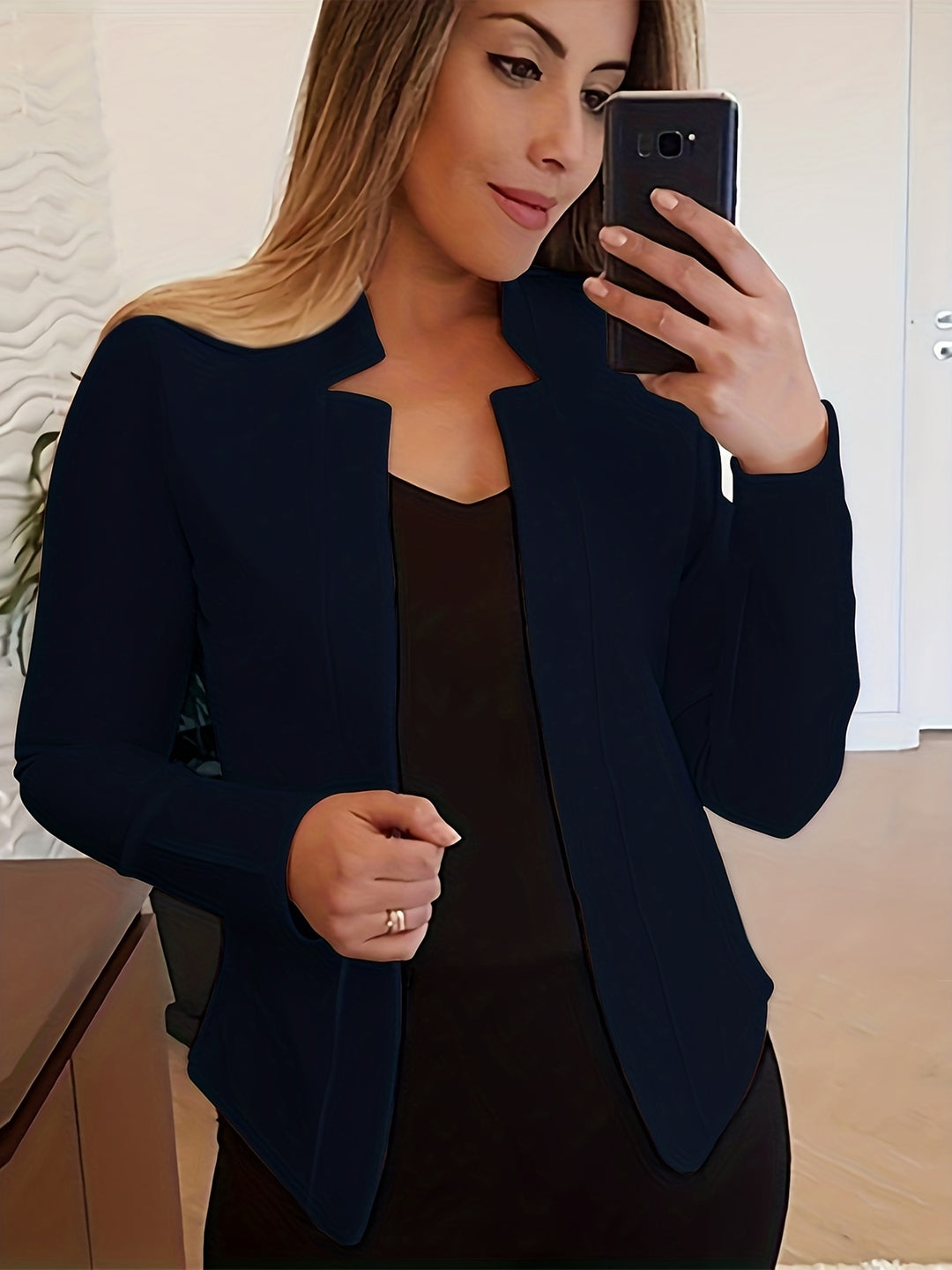Yvonne | Open-Front Longline Jacket