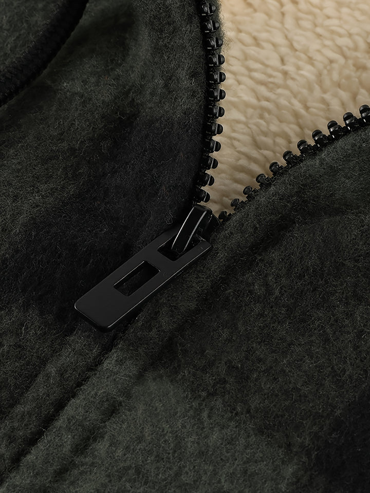 Foster | Hooded Zip-Up Jacket