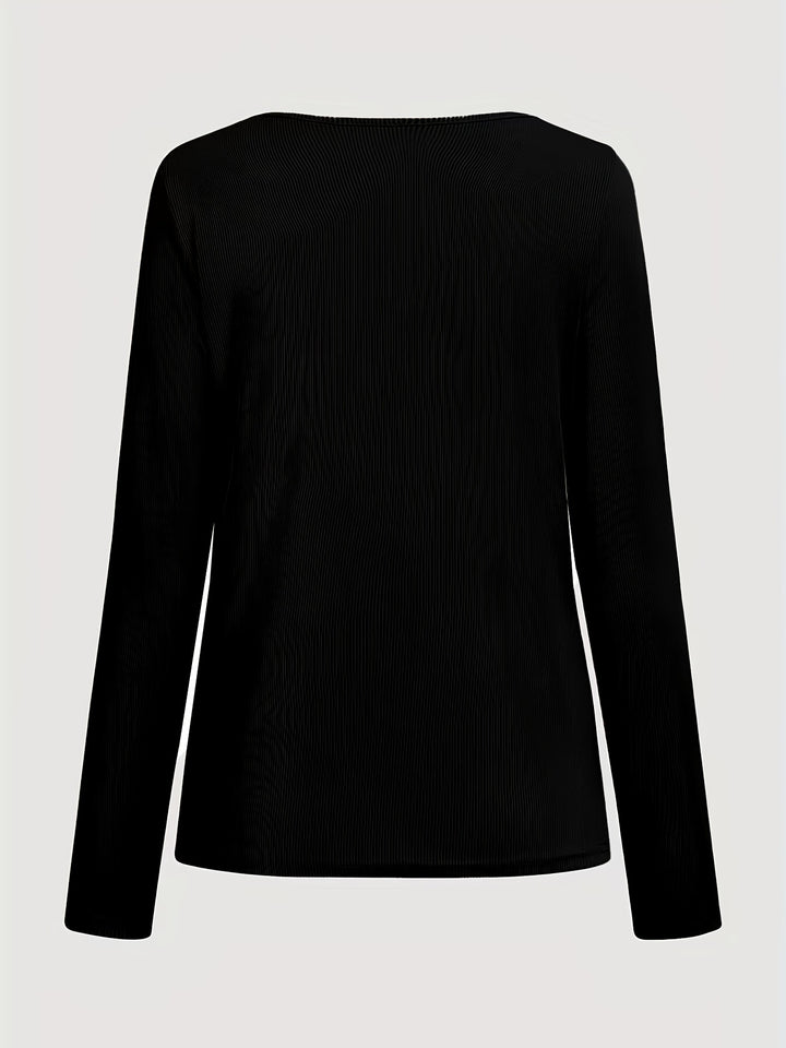 Blythe | Ribbed Zip-Front Top