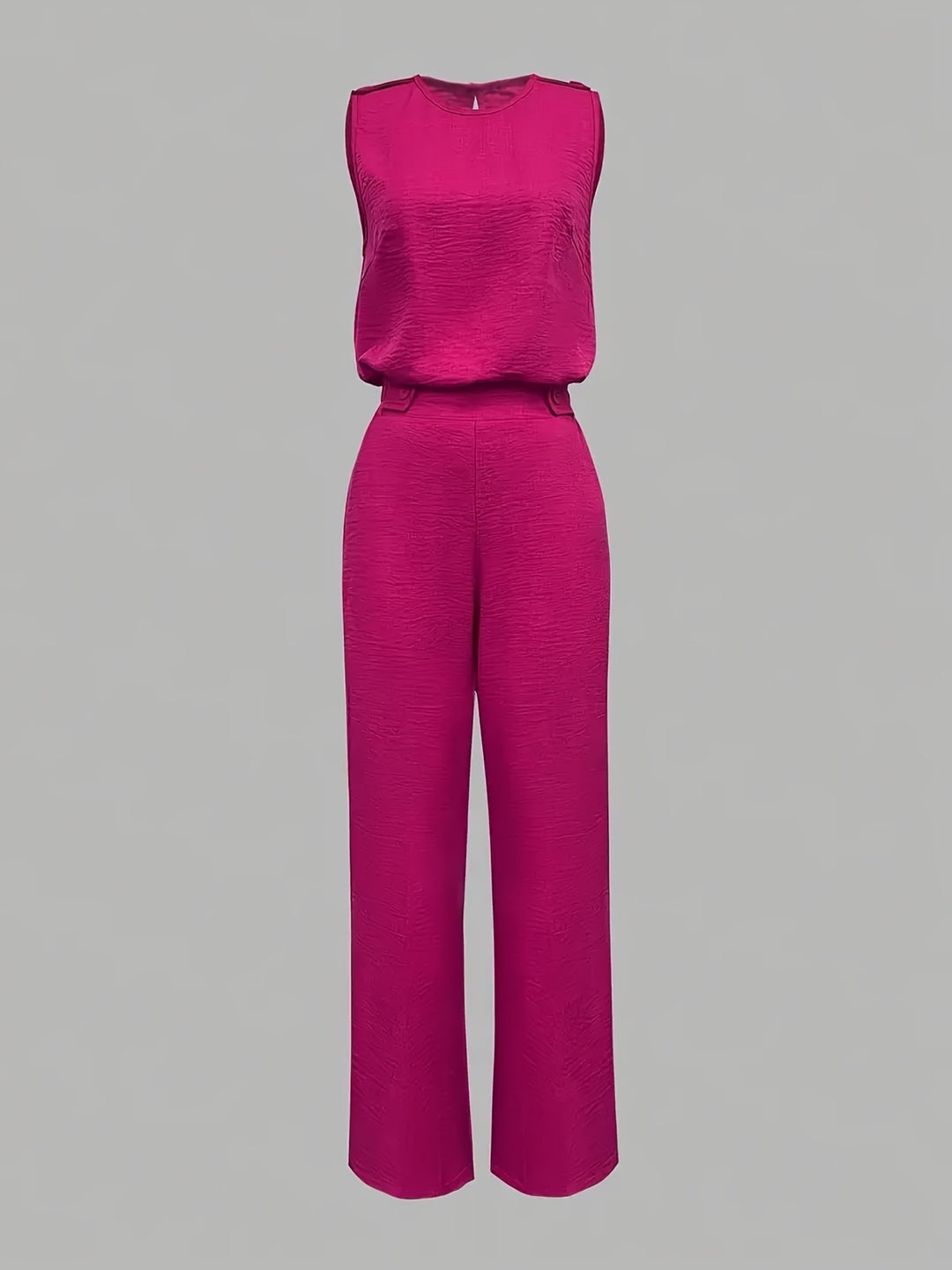 Rosanne | Refined Sleeveless Two-Piece Set