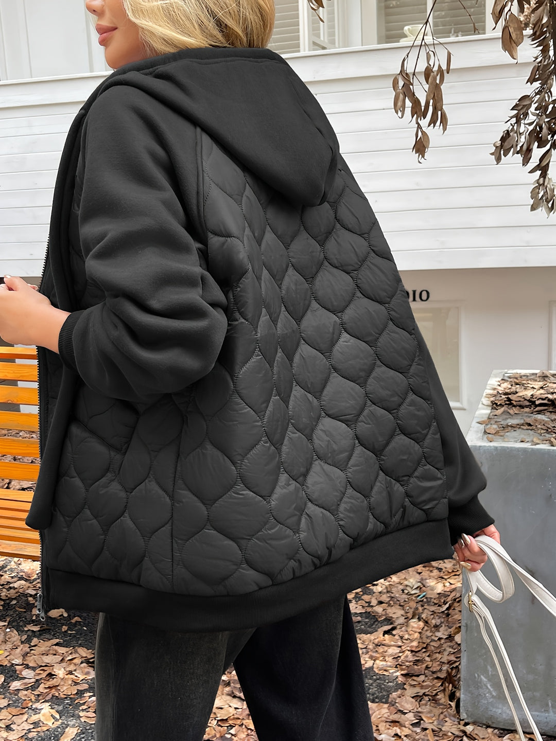 Lucille | Quilted Hooded Jacket