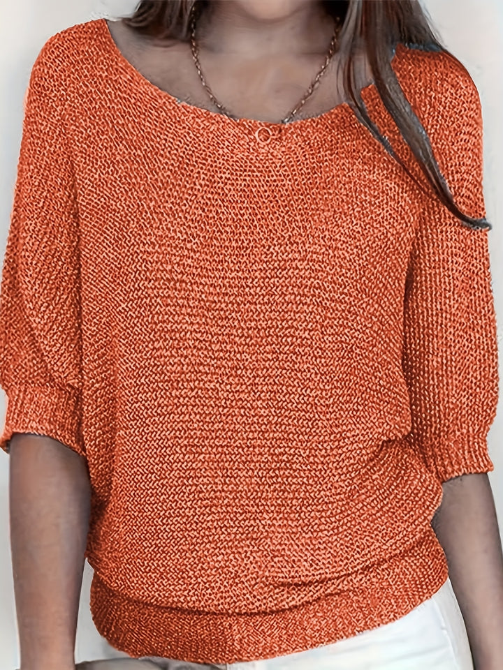 Ophelia | Relaxed Knit Sweater