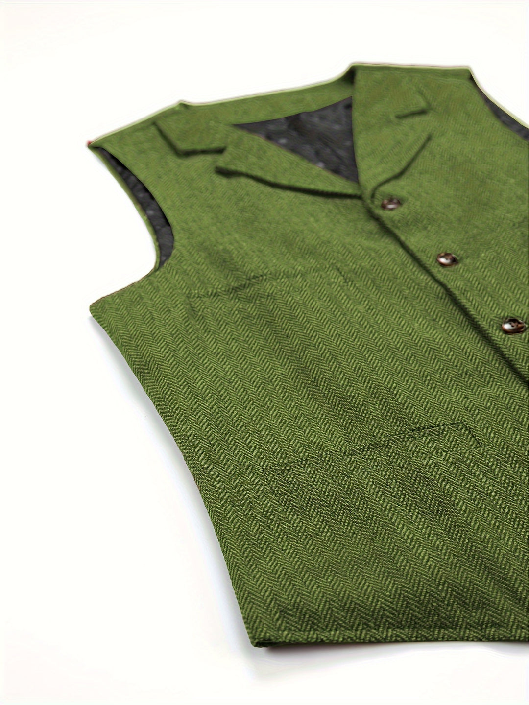 Waylon | Heritage Herringbone Vest