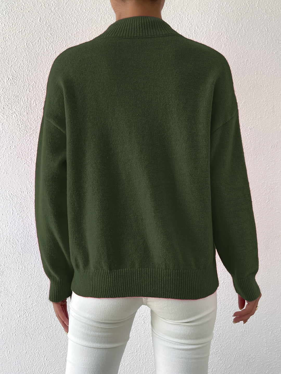 Annika | Refined Mock Neck Sweater