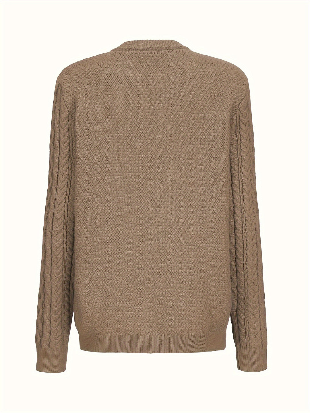Annalise | Cable-Knit Button Cardigan
