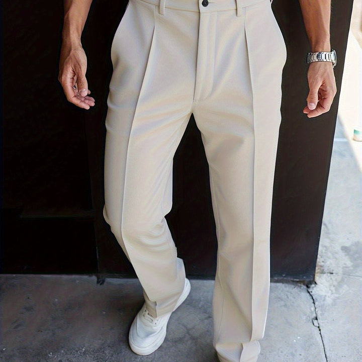 Jonathan | Tailored Straight-Leg Trousers