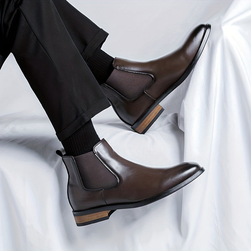 Camden | Refined Pointed-Toe Chelsea Boots