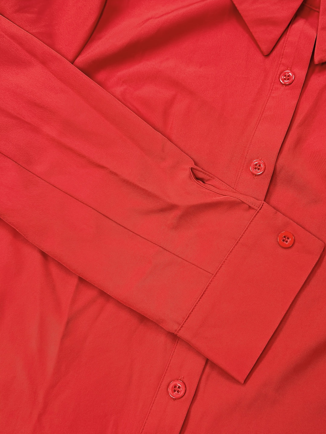 Juliana | Refined Long-Sleeve Button-Front Blouse
