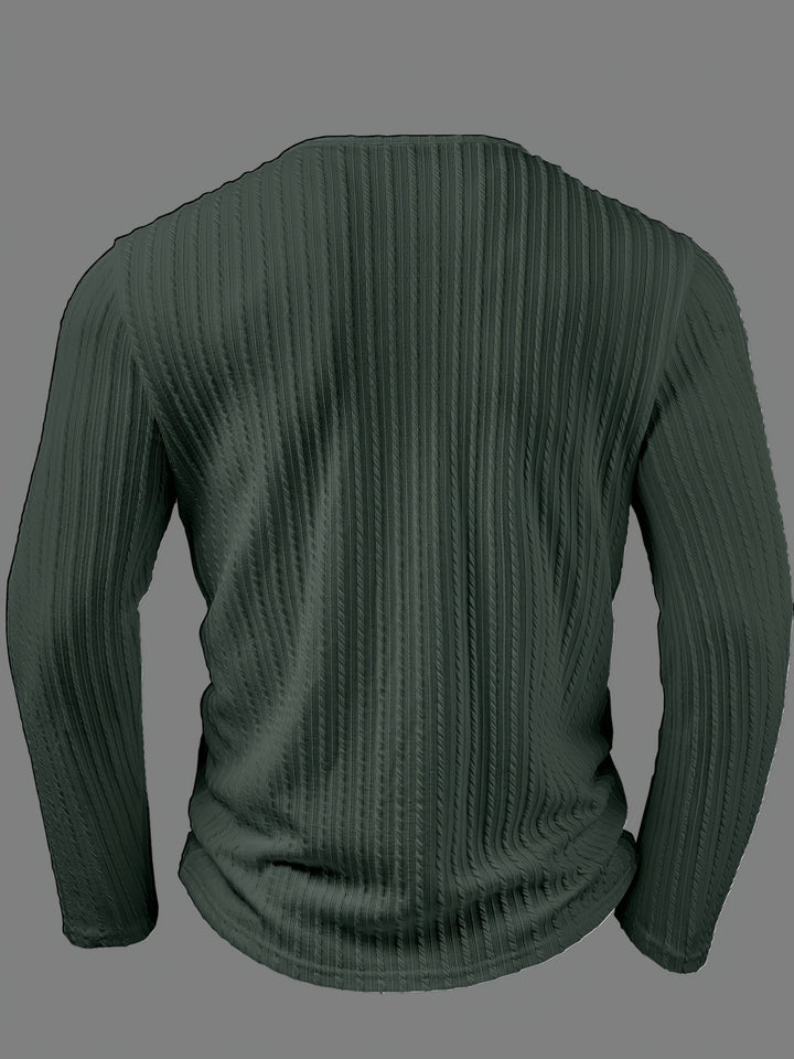 Wesley | Refined Textured Henley