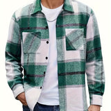 Elias | Rugged Plaid Shirt Jacket