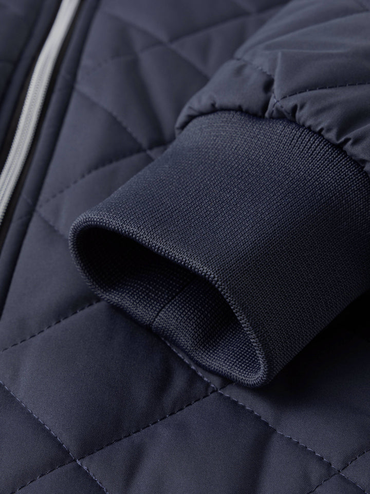 Winston | Quilted Fleece-Lined Bomber Jacket