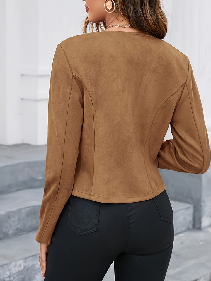 Georgia | Refined Zip-Front Jacket